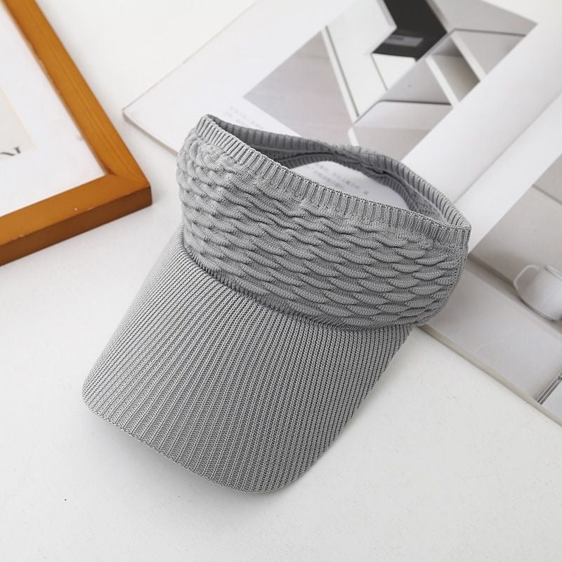 Women's High Ponytail Sun Visor Hat for Sun Protection