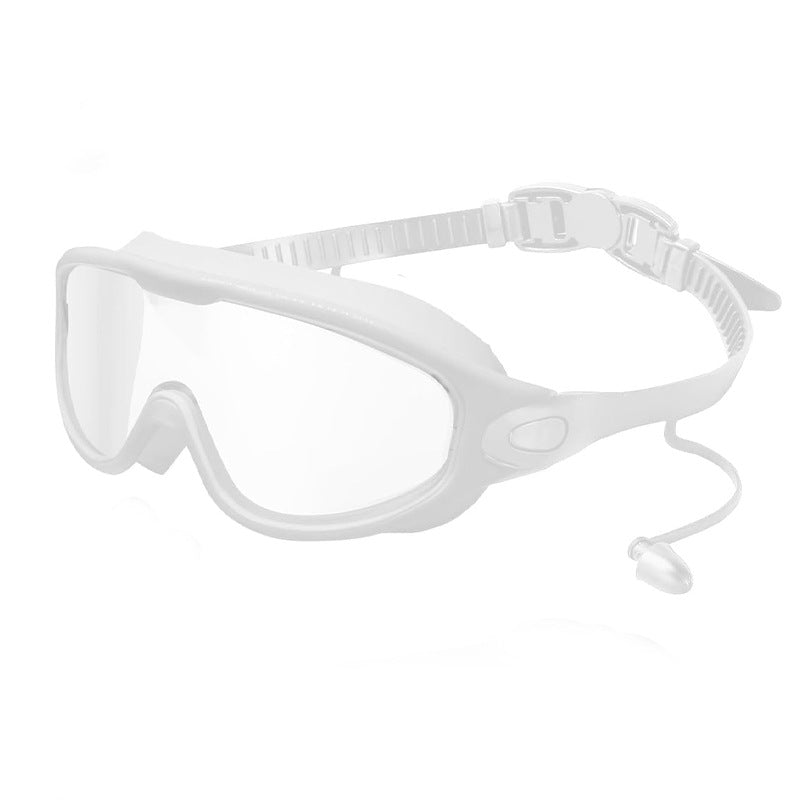 🔥Goggles Swimming Adult Swim-Goggles: Wide View with UV400 Protection Anti Fog No Leak for Men and Women