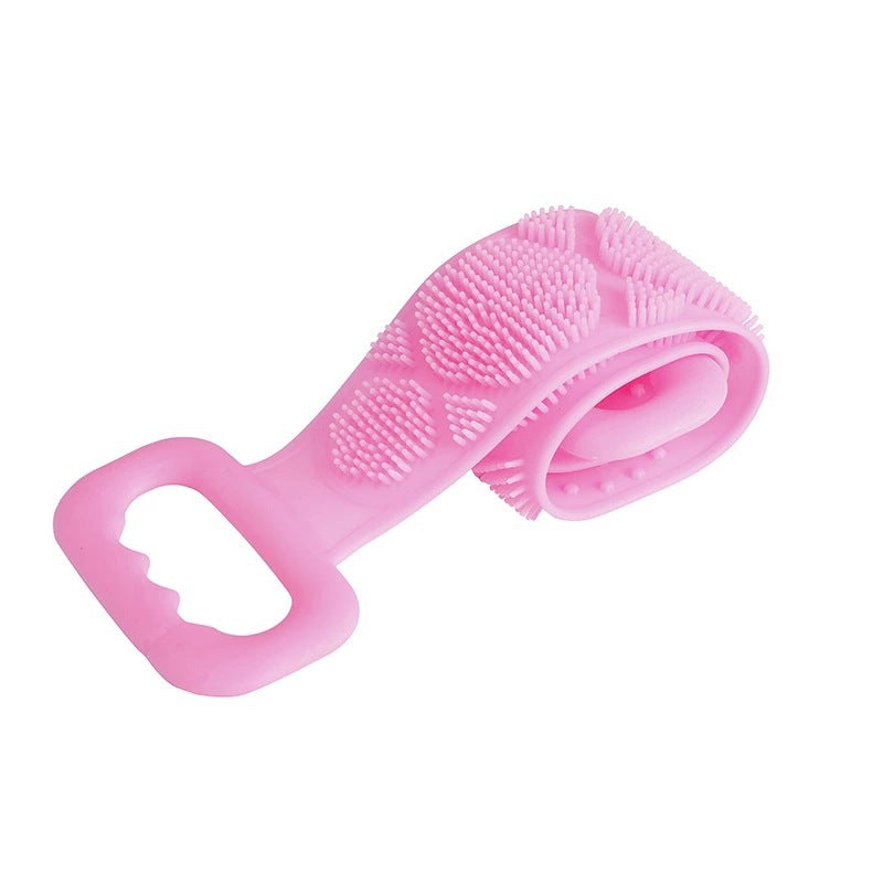 Silicone Bath Brush Double-Sided Exfoliating Back Scrubber