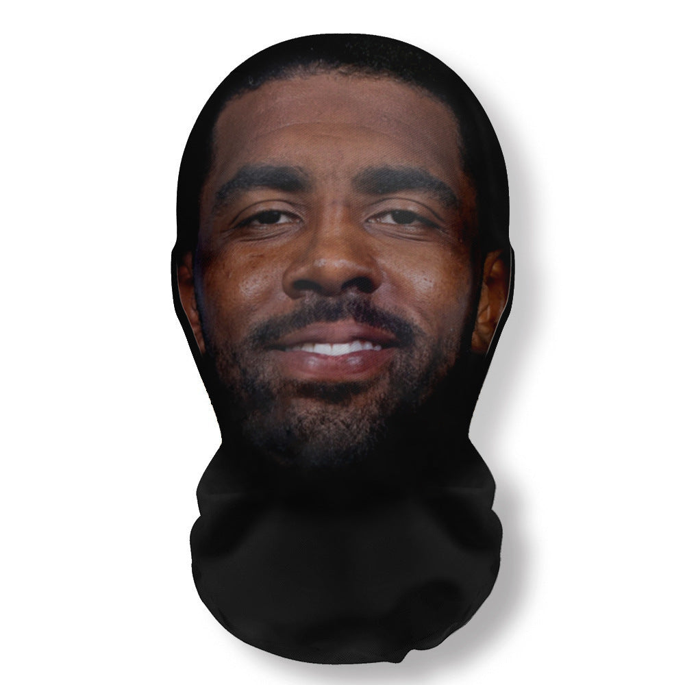 3Pcs Funny Printed Full Face Mesh Mask – Breathable Cosplay Hood for Parties & Street Style