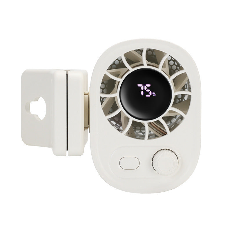 JOYTUTUS 2026 Car Clip Fan with 360° Rotation & USB Rechargeable