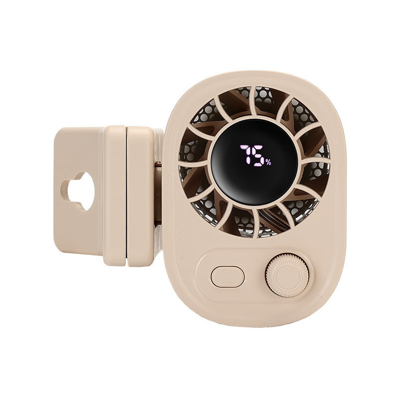 JOYTUTUS 2026 Car Clip Fan with 360° Rotation & USB Rechargeable