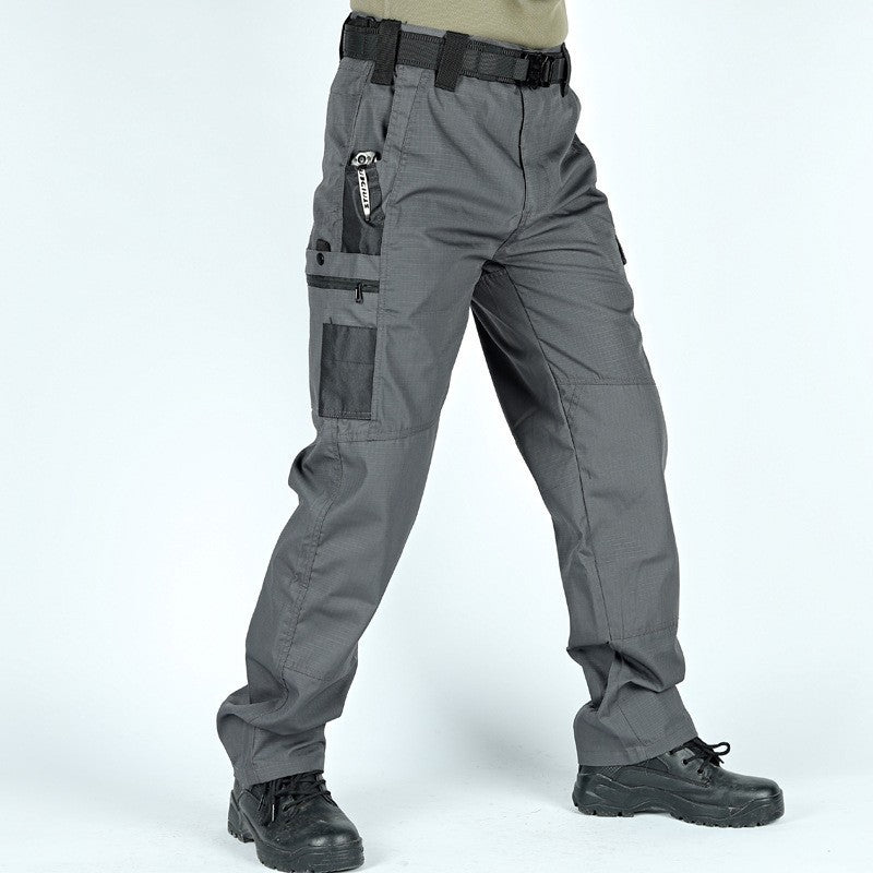 🔥Men's Solid Color Waterproof Tactical Work Pants
