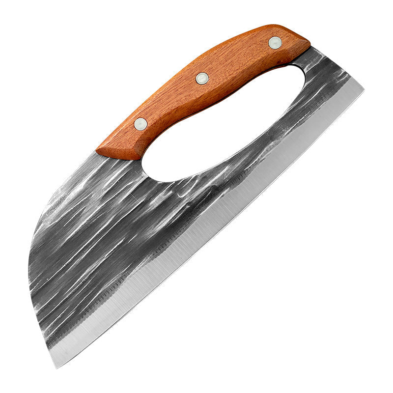 🔪Forged Cleaver Knife Set - Heavy Duty Meat & Vegetable Chef Knives for Kitchen & BBQ