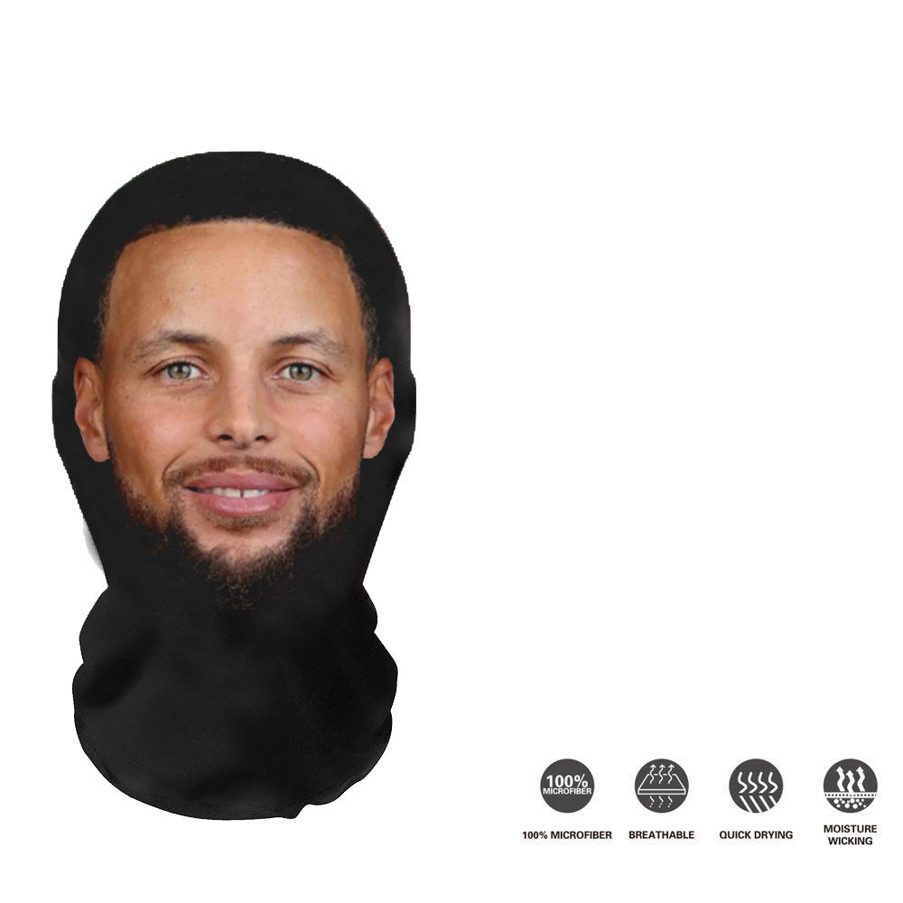 3Pcs Funny Printed Full Face Mesh Mask – Breathable Cosplay Hood for Parties & Street Style