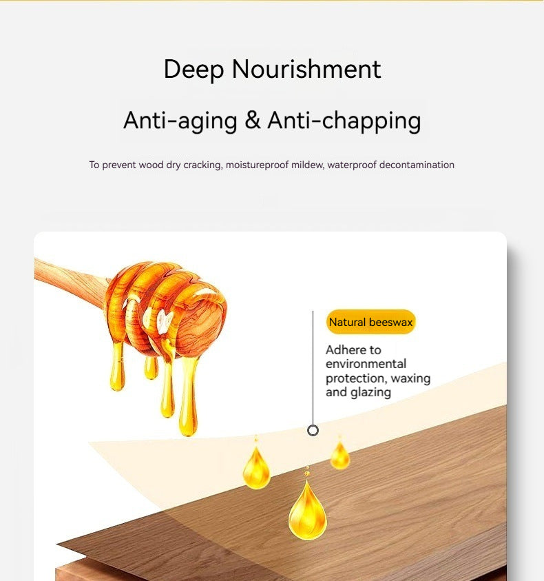 49% OFF This Week Promotions🎉🎉Beeswax Wood Polish Spray 120ml | Natural Shine & Protection for Furniture, Floors, Cabinets – Non-Greasy, Anti-Dust Finish