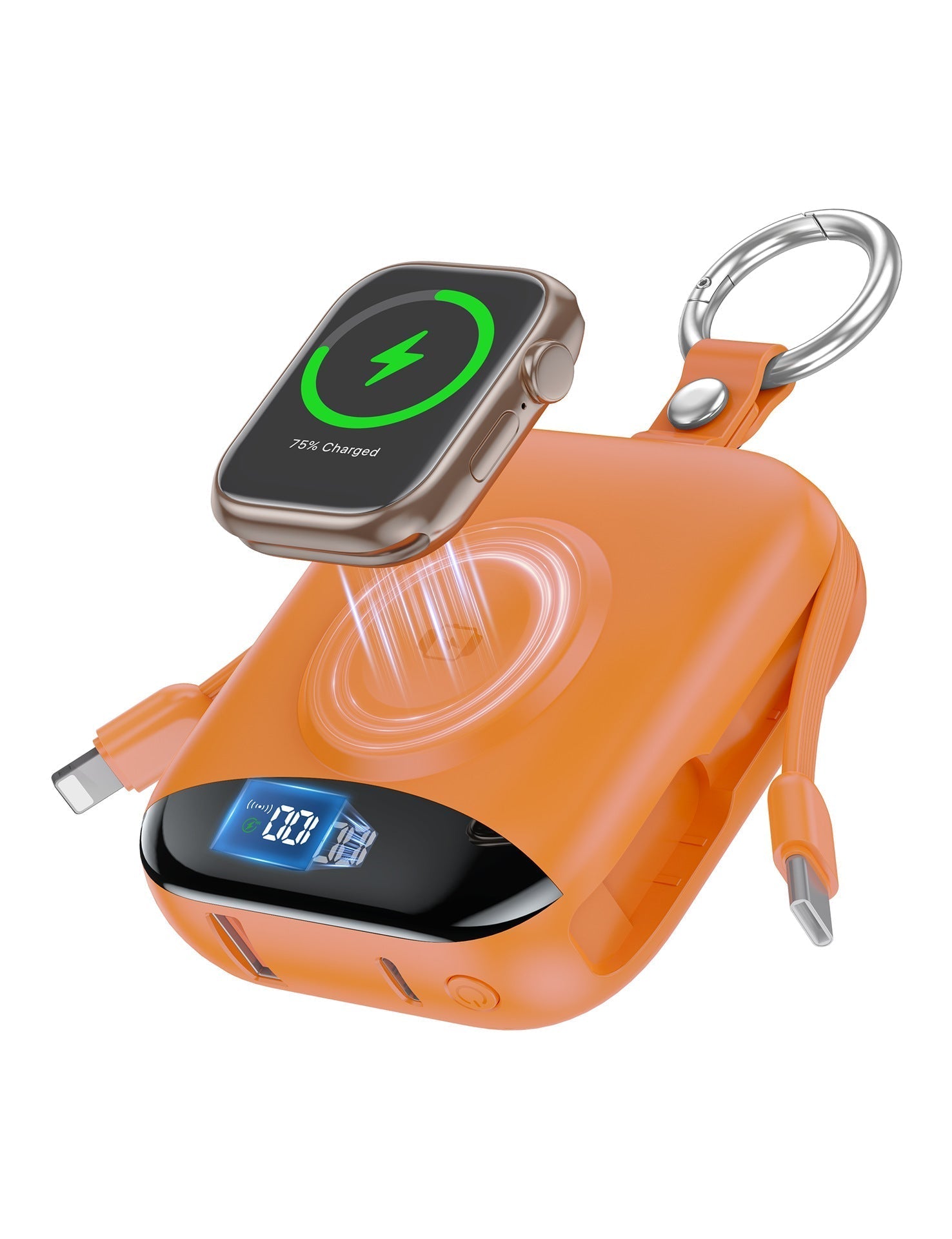 RORRY 10000mAh Portable Charger for Apple Watch & iPhone