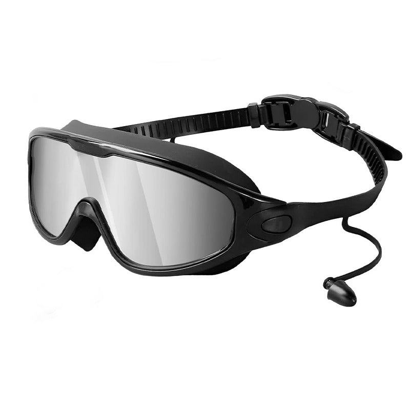 🔥Goggles Swimming Adult Swim-Goggles: Wide View with UV400 Protection Anti Fog No Leak for Men and Women