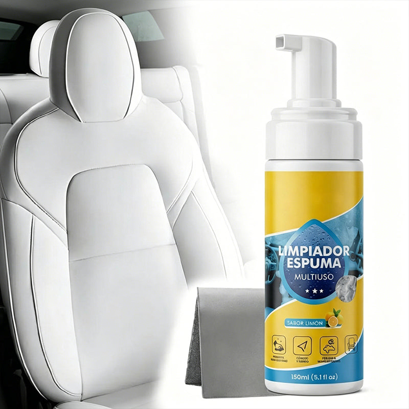 2026 New Powerful 4-in-1 Foam Cleaner – Deep Stain & Grease Remover for Home and Car