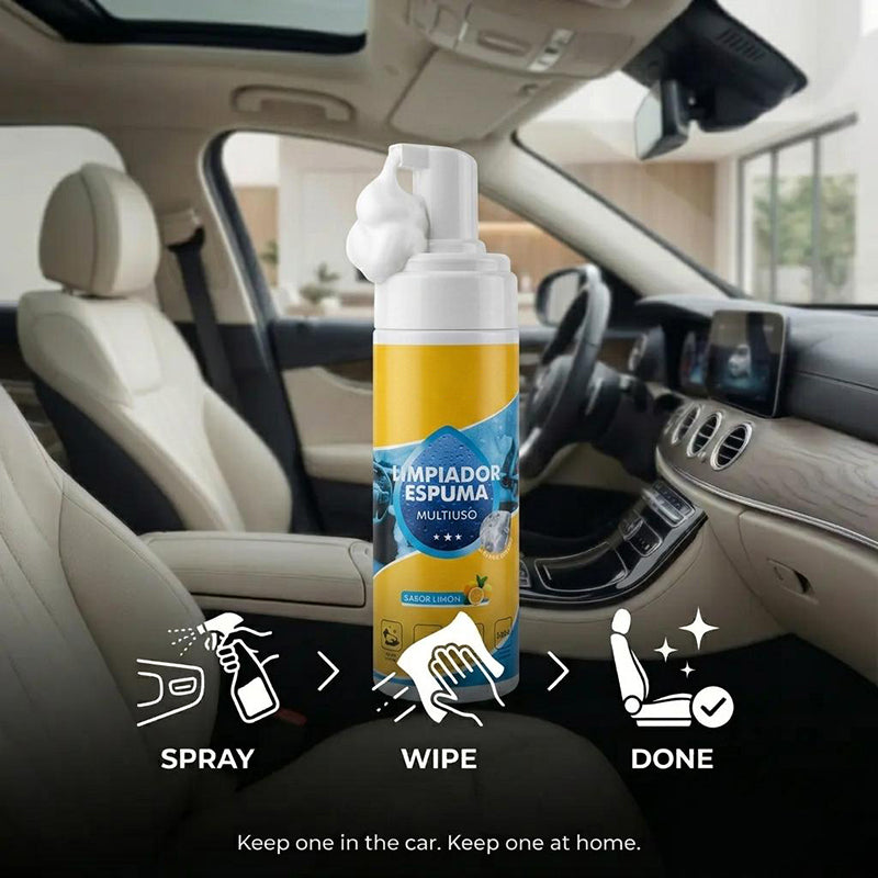 2026 New Powerful 4-in-1 Foam Cleaner – Deep Stain & Grease Remover for Home and Car
