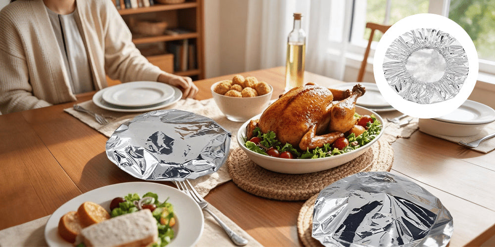 Insulated Food Cover with Aluminum Lining