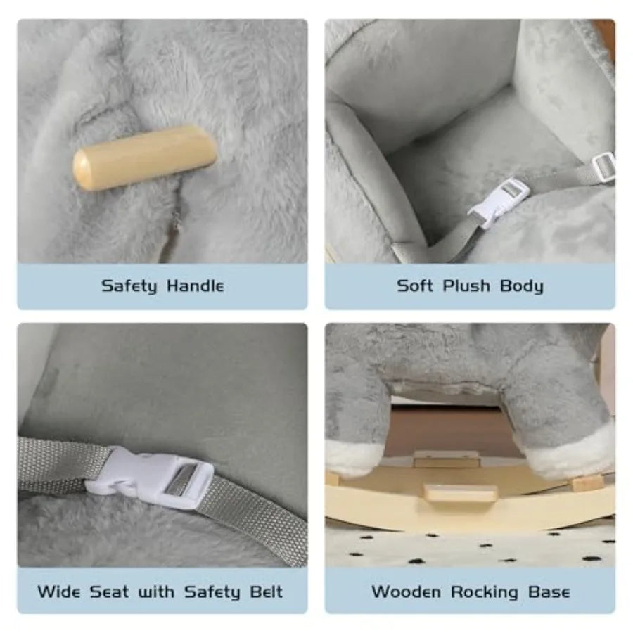 Elephant Plush Rocker
