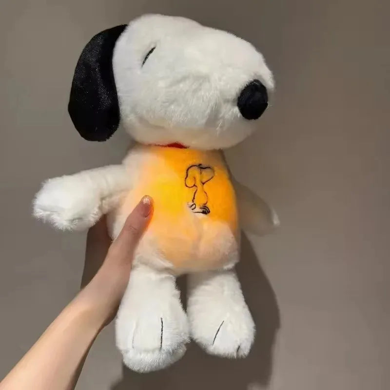Calming Breathing Snoopy Plush Toy - Glowing Sleep Aid & Anxiety Relief