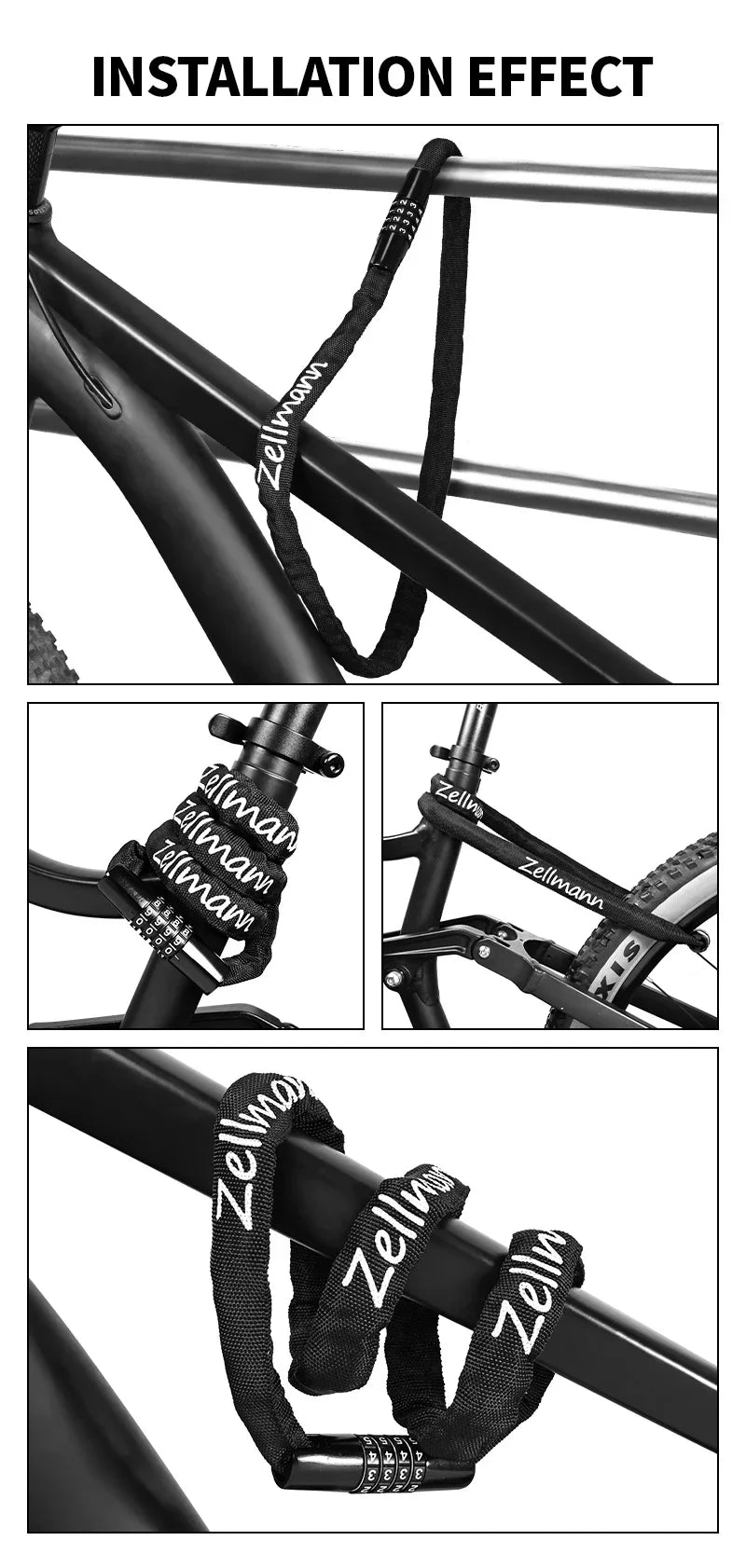 State Bicycle Co. - Steel Chain Combo Lock