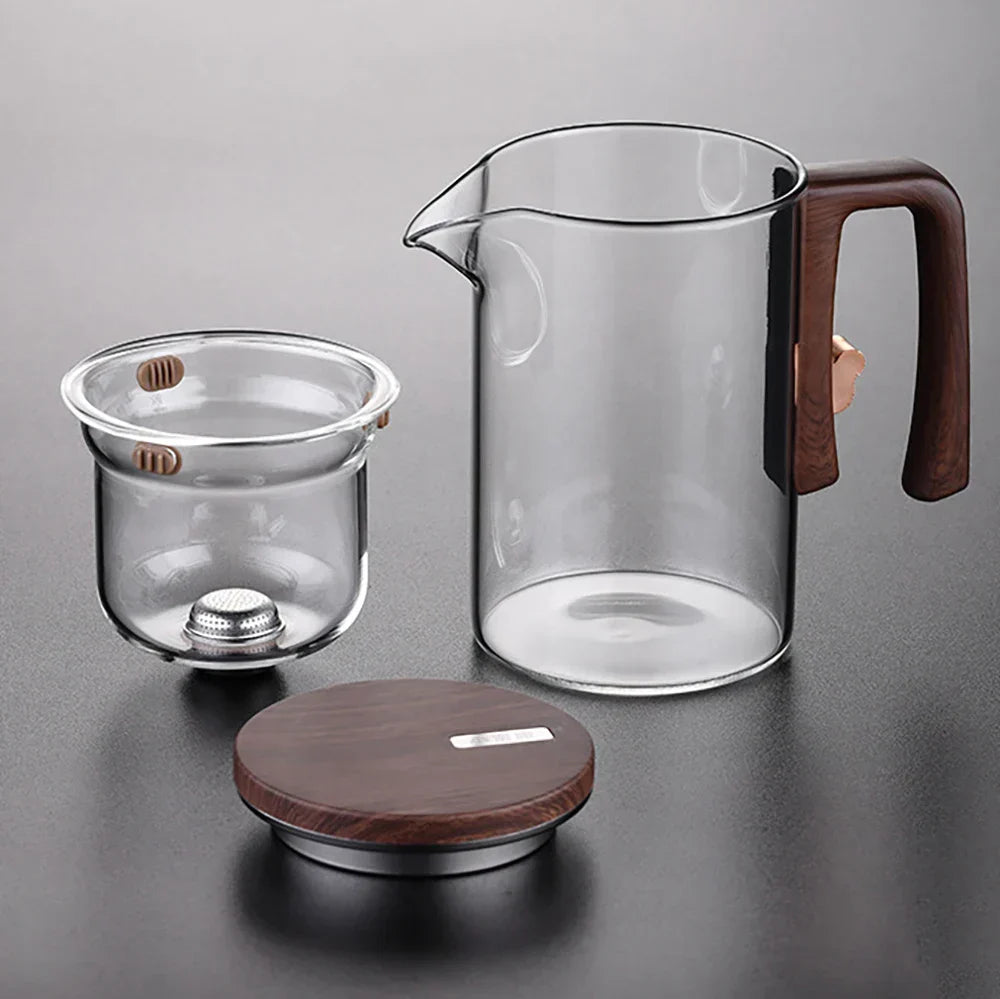 Magnetic Glass Teapot with Infuser