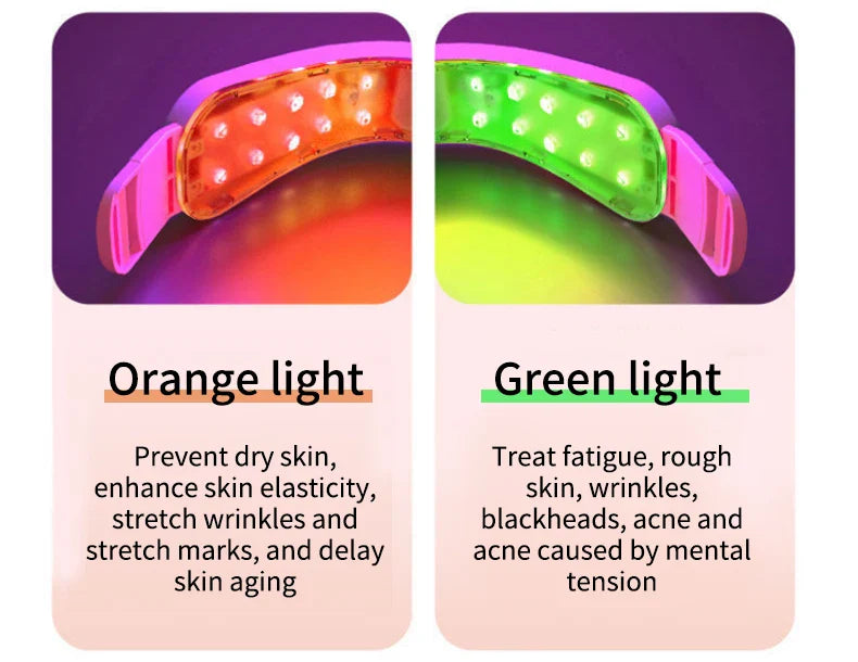LED Photon Therapy Facial Slimming Vibration Massager Facial Lifting Device Facial Heated Double Chin V Face Vibration Massager