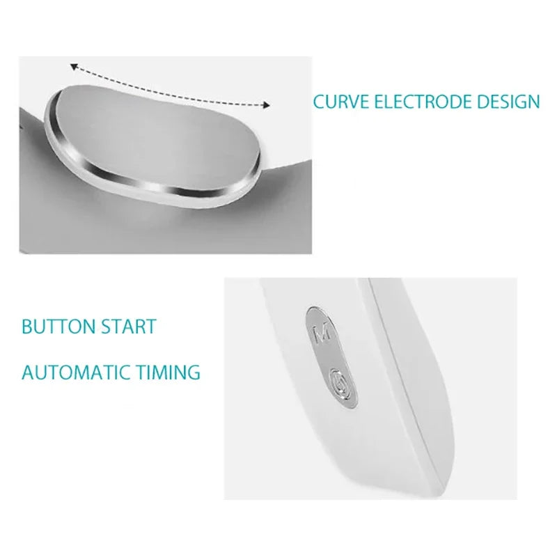 Cervical Massager Protable Mini Neck Shoulder Massager Deep Massage Neck Warm Pressing Neck Pressing Care