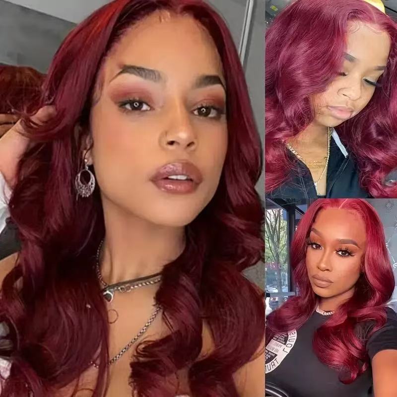 Pre-Styled Body Wave Short Bob Wig Transparent Lace Wigs