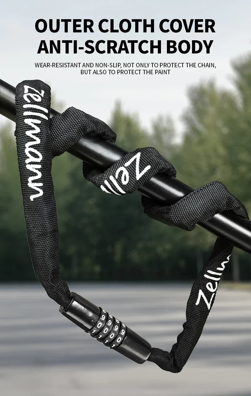 State Bicycle Co. - Steel Chain Combo Lock