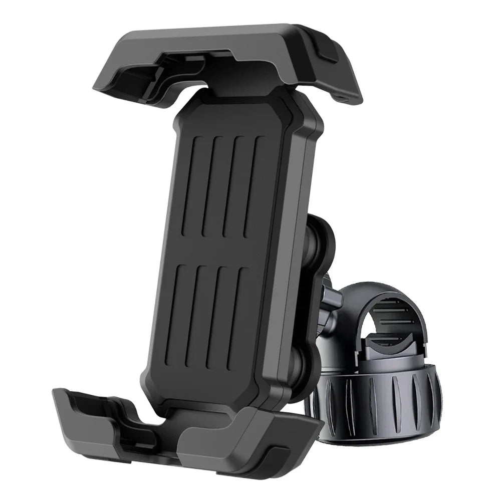 Lamicall Motorcycle Phone Mount - Dual Vibration Dampener & Anti Shake Motorcycle Cell Phone Holder for iPhone 15, 14, 13 Pro Max and More