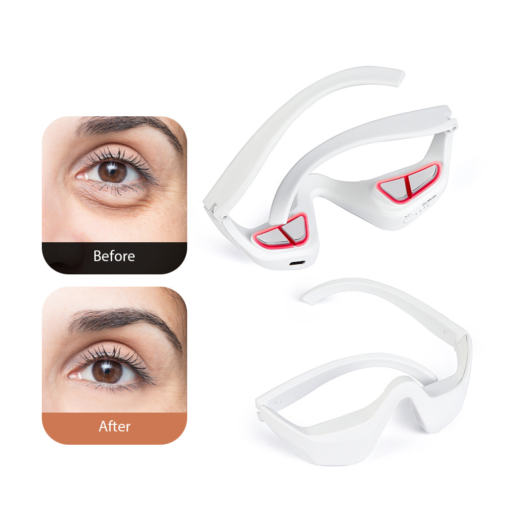 🖐️Eye Massager With Red Light For Under Eye Swelling And Fine Lines