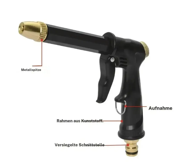 Metal High Pressure Water Gun