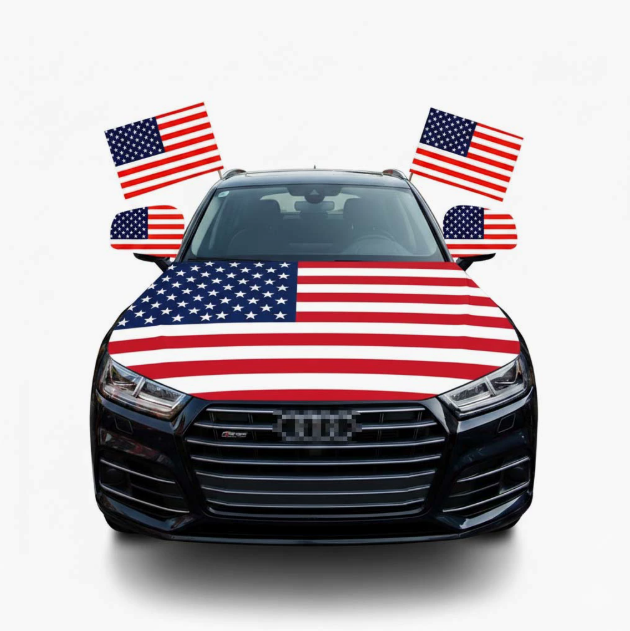 🎉4th Of July Flash Sale 65K+🔥American Car Hood Flag🦅