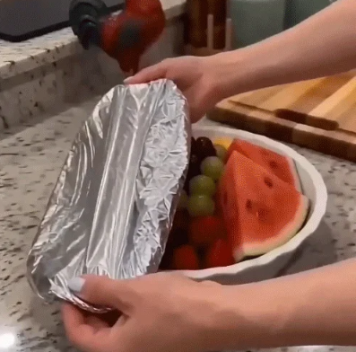 Insulated Food Cover with Aluminum Lining