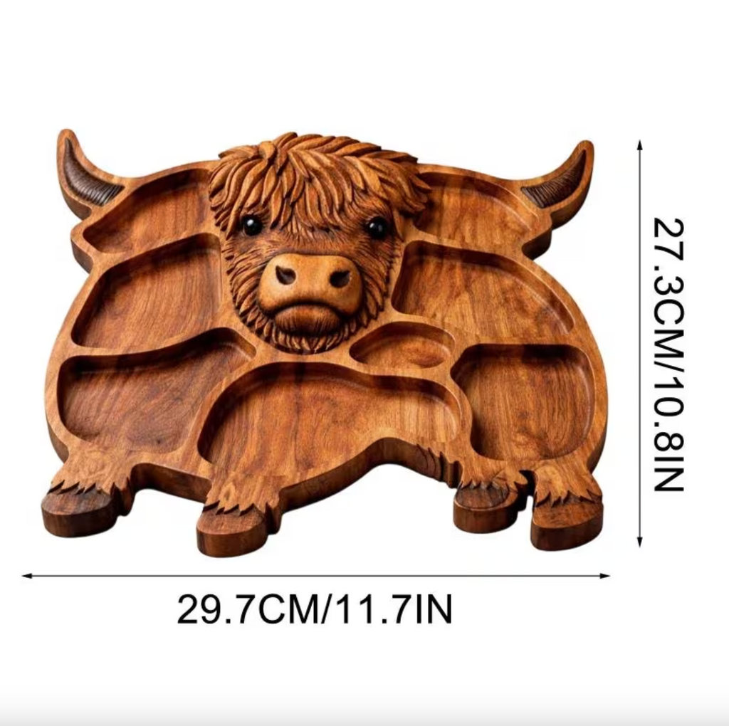 🔥Last Day 49% OFF -Rustic Cow Charcuterie Board