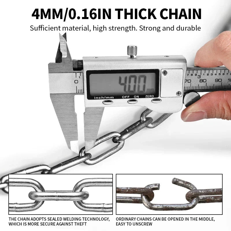 State Bicycle Co. - Steel Chain Combo Lock