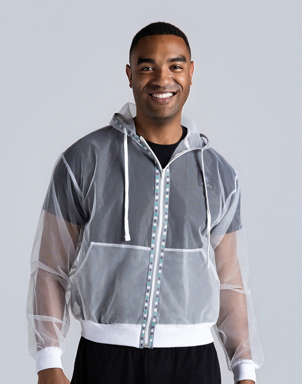 White Mesh Insect Protection Jacket | Lightweight Bug Barrier Outdoor Hoodie+Pant
