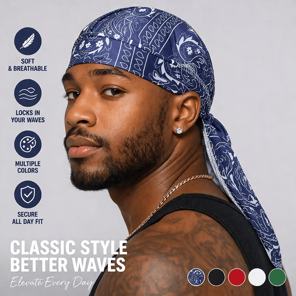 BUY 1 FREE 1 🏝️😍Paisley Cooling Headscarf Cap