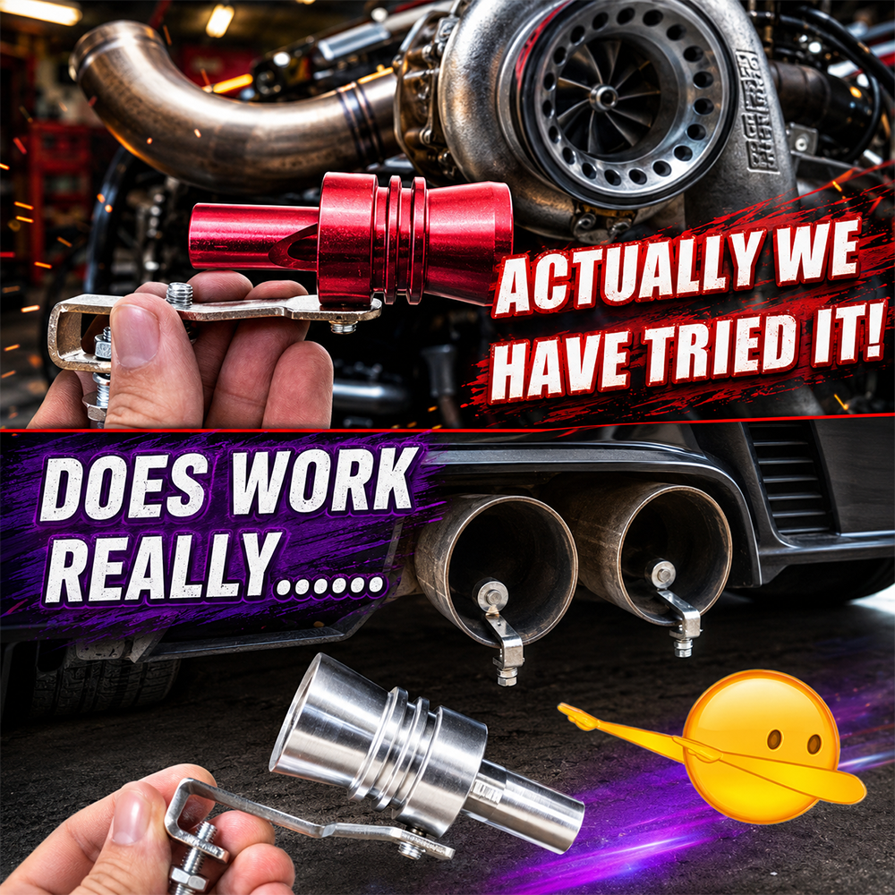 Turbo Sound Exhaust Whistle – Fits All Cars & Motorcycles