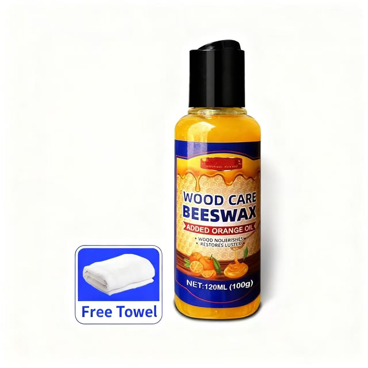 49% OFF This Week Promotions🎉🎉Beeswax Wood Polish Spray 120ml | Natural Shine & Protection for Furniture, Floors, Cabinets – Non-Greasy, Anti-Dust Finish