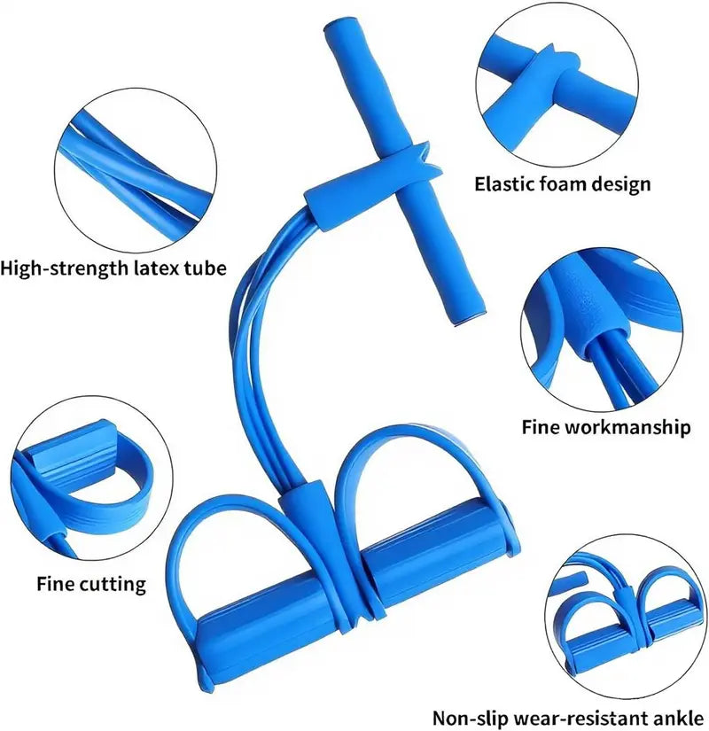 🧘♀️Multi-functional Pedal Resistance Band Trainer