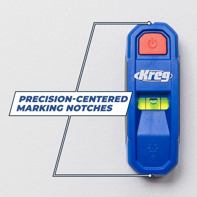 🔍Kreg Laser-Mark Stud Finder – No Missed Studs. No Extra Holes.