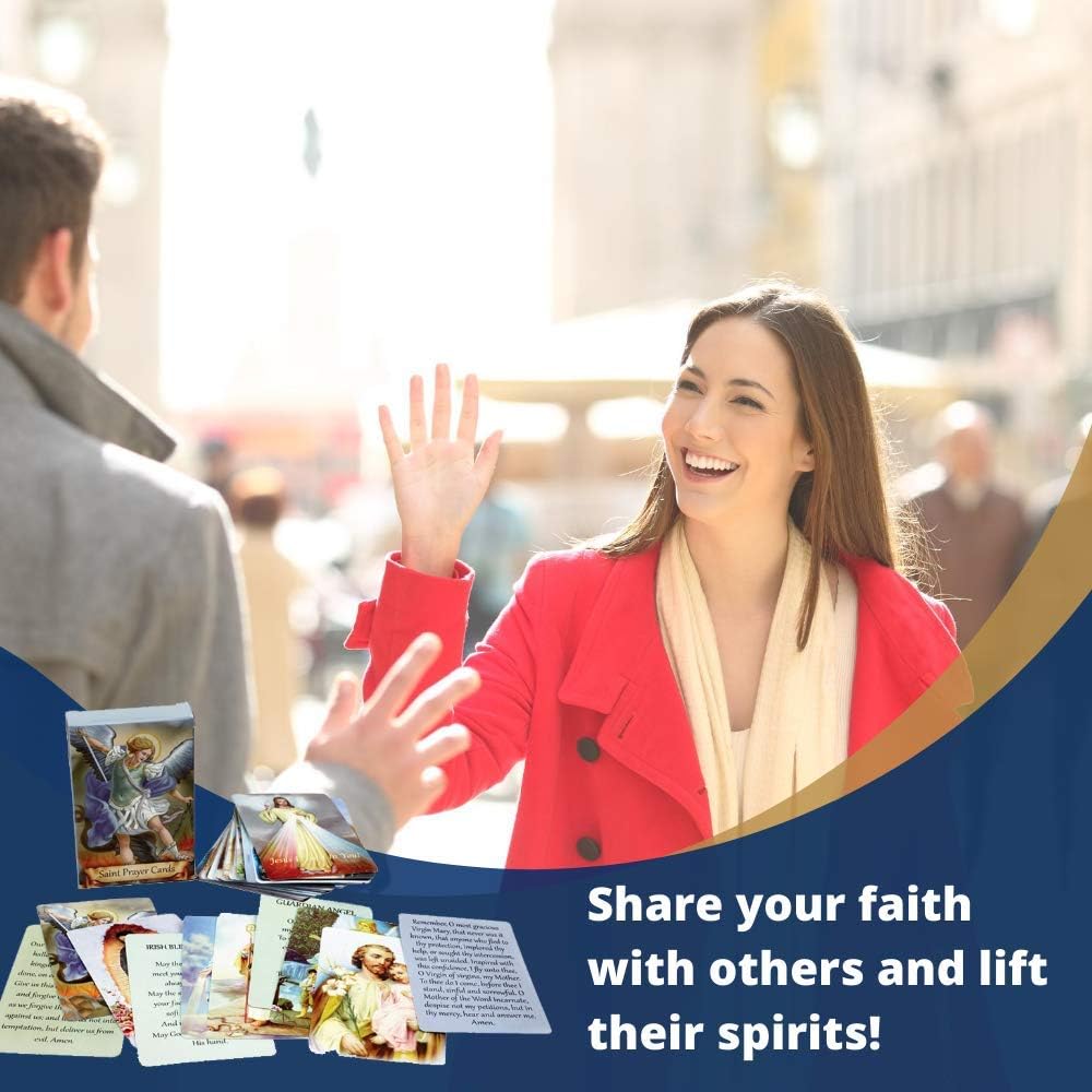 ✝️ Catholic Genuine Leather Holy Card Holder – Pocket Prayer Card Organizer with Snap Closure!!!