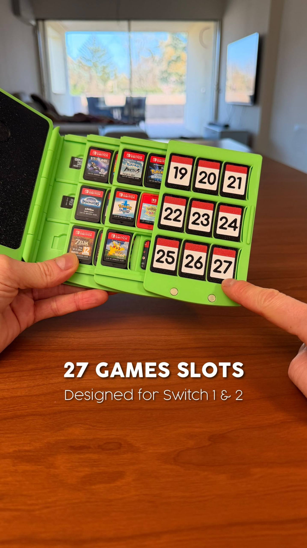 🎮Gaming Card Organizer Case | Compact Holder for Game & Memory Cards