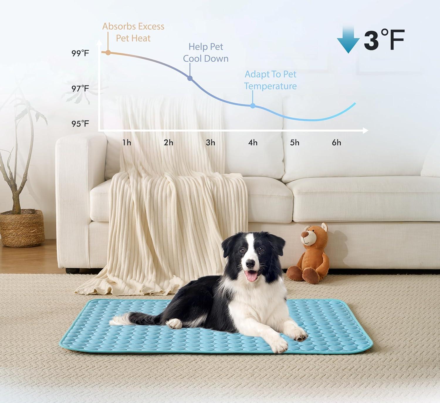 🔥🔥Hot Sale 🧊Dog Cooling Mat (4x more effective)
