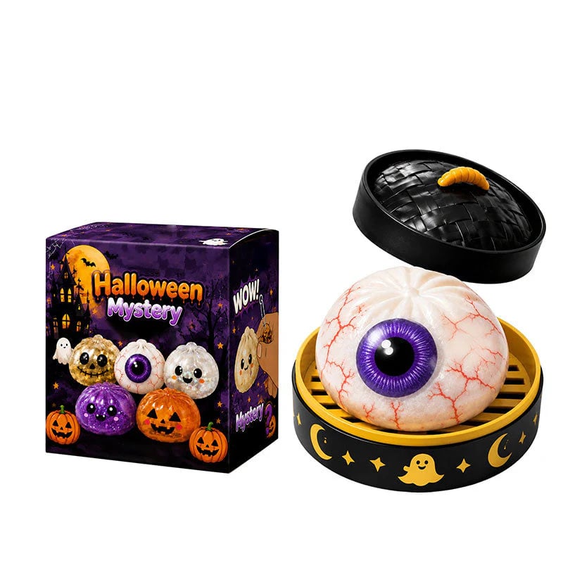 🎃 Halloween Dumpling Squeeze Squishy Toy