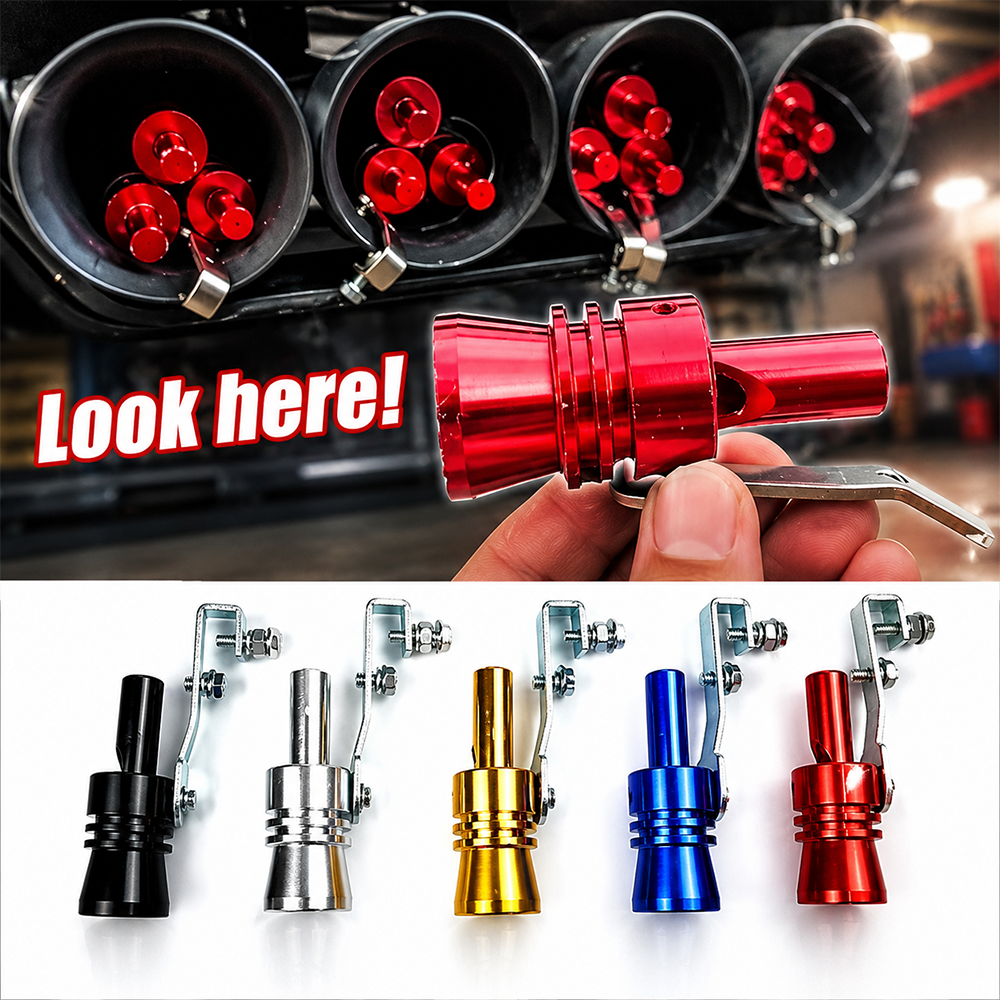 Turbo Sound Exhaust Whistle – Fits All Cars & Motorcycles