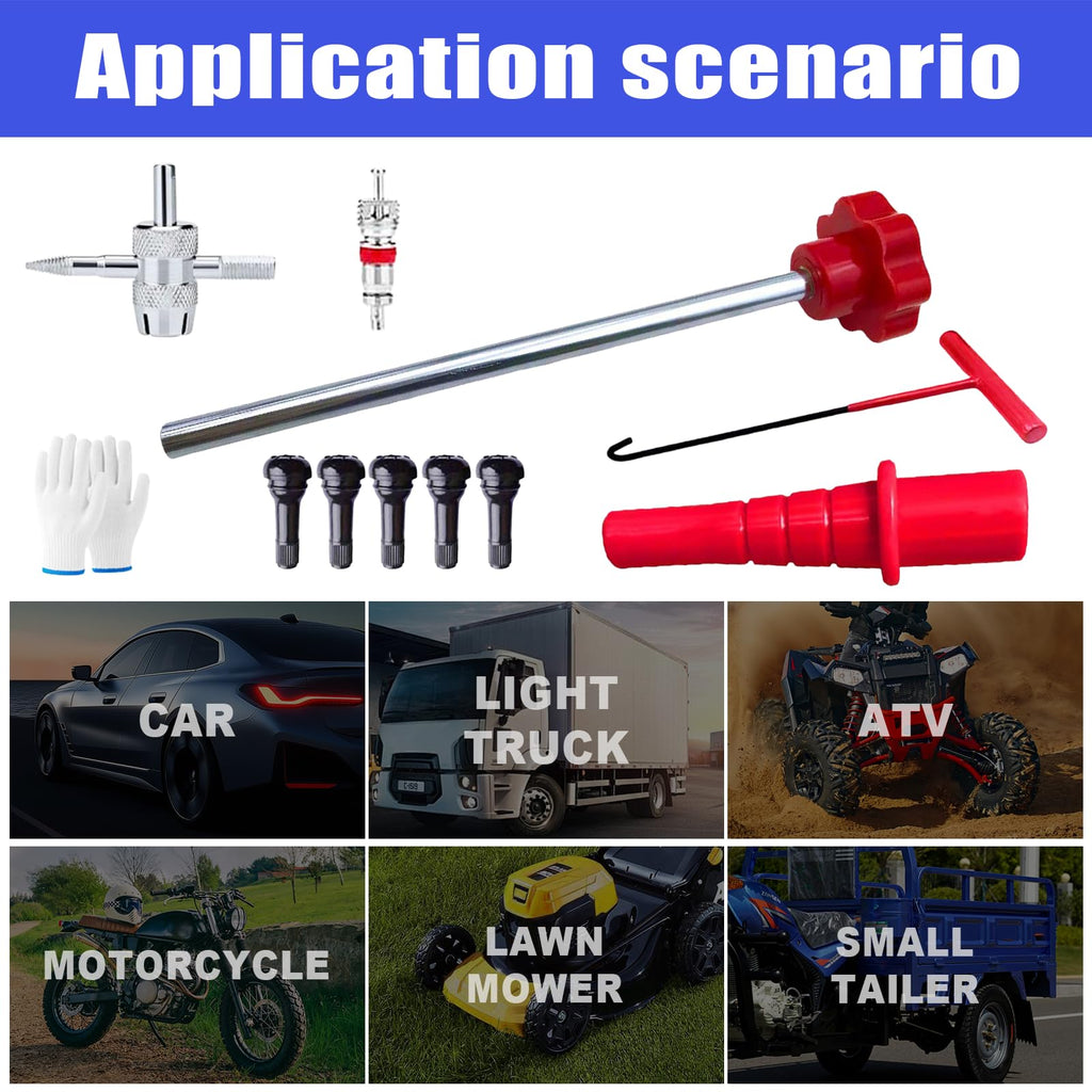 🔥Last Day 49% OFF - 🚗🛠️🔥SnapFixMate Tire Valve Tool Kit -⚡Fix Leaky Valves in 15 Seconds