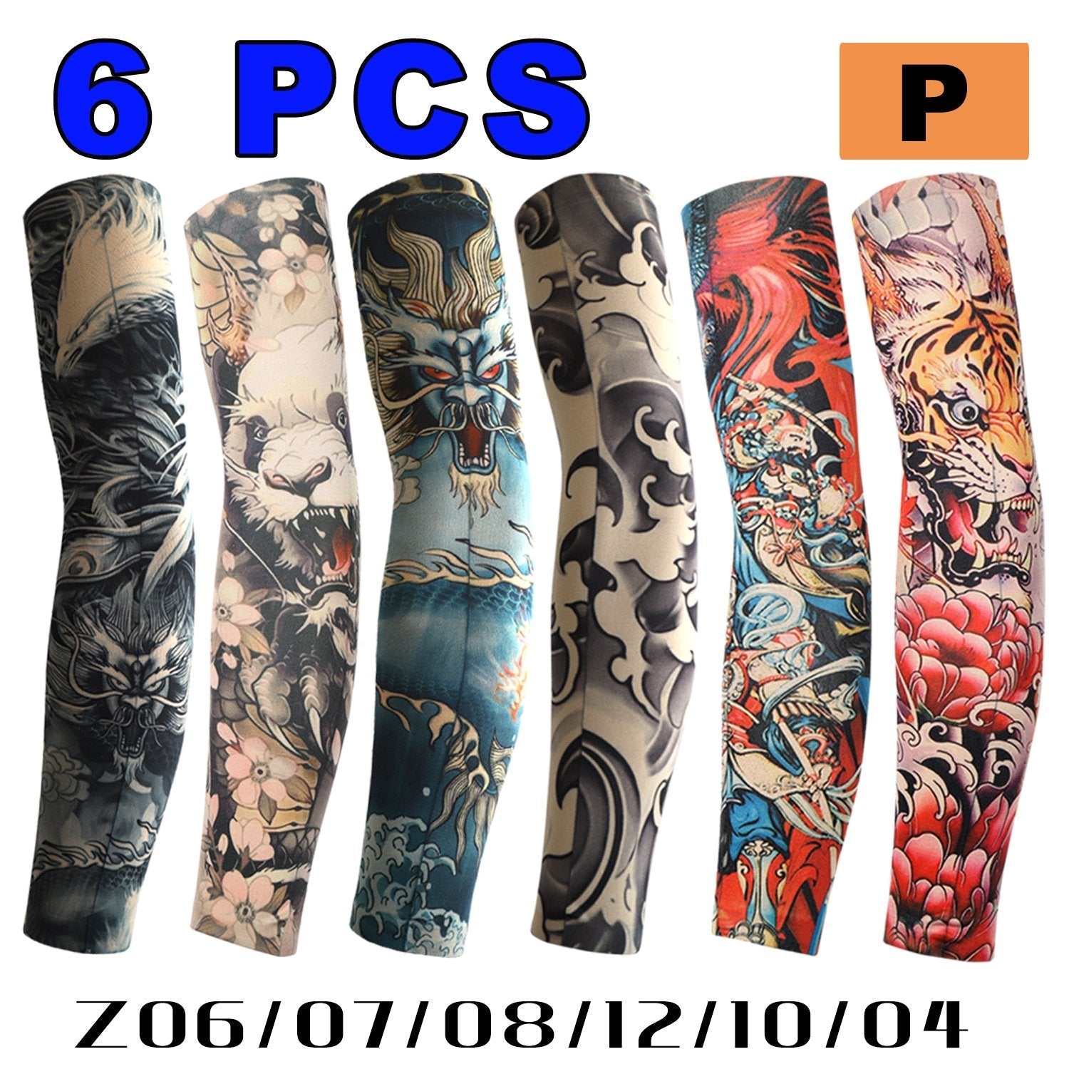 UV Protective Tattoo Sleeves