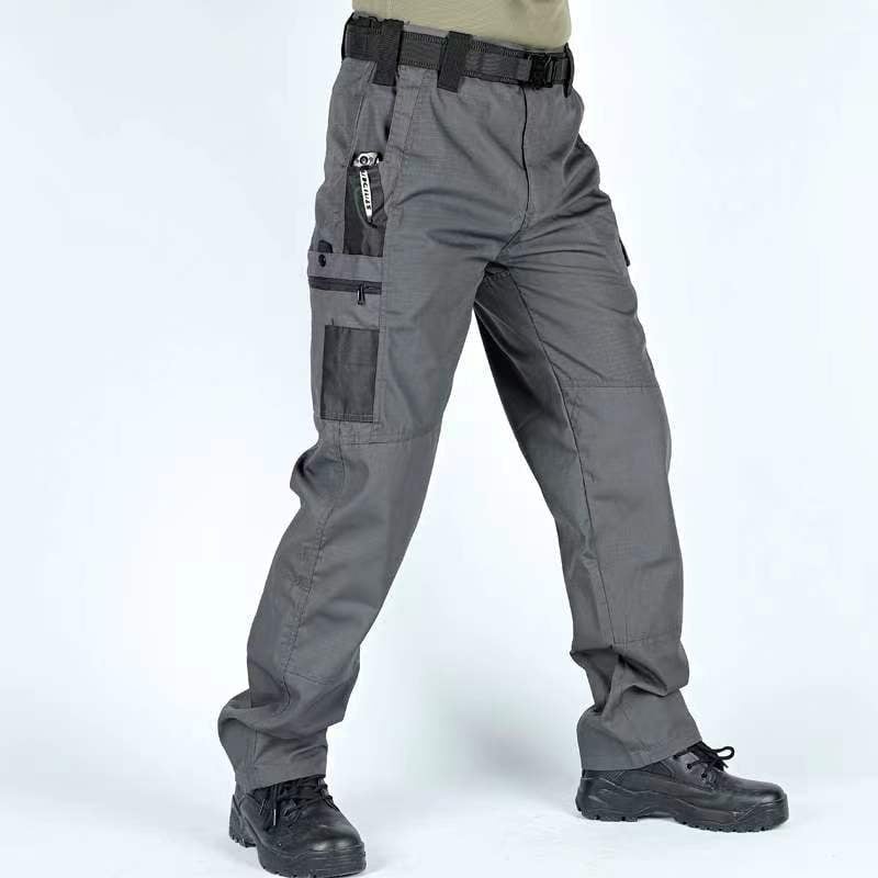 🔥LAST DAY 50% Men's - Waterproof Tactical Work Pants - Solid Color with Multi-Pockets for Outdoor Activities
