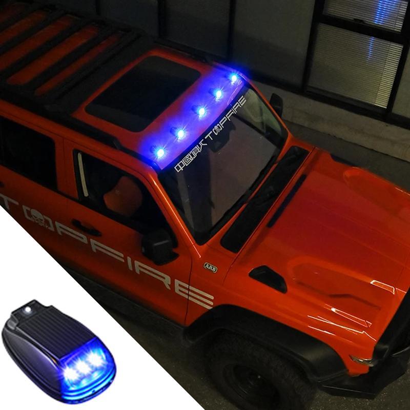 ⚡Hot Sales 49% OFF🔥Solar Car Roof RGB Strobe Light - Free Remote Control Included