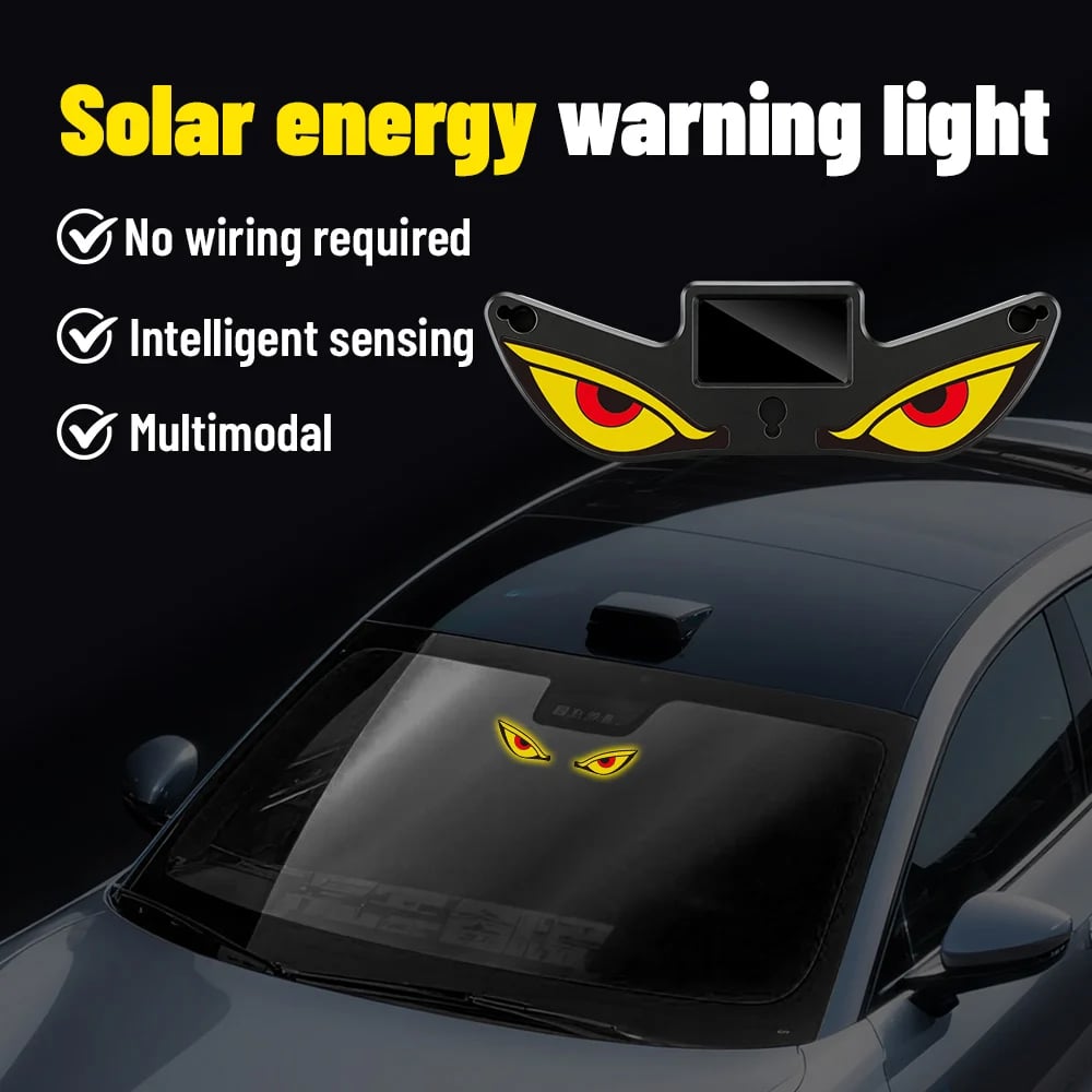 🔥Last Day 50% OFF - 😈👁️Solar Demon Eye LED Car Window Light