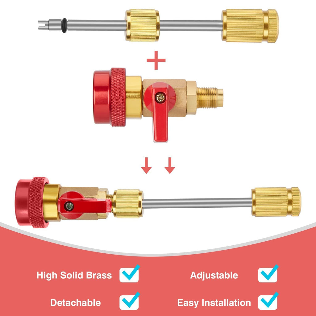 🚗💨Auto AC Valve Core Remover Installer Tool