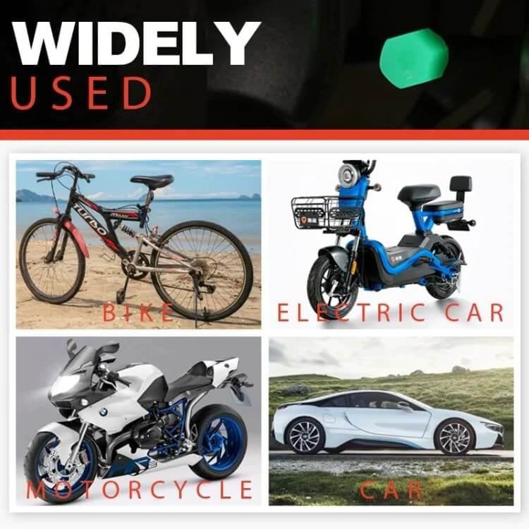 🚗🌙Luminous Tire Valve Stem Caps