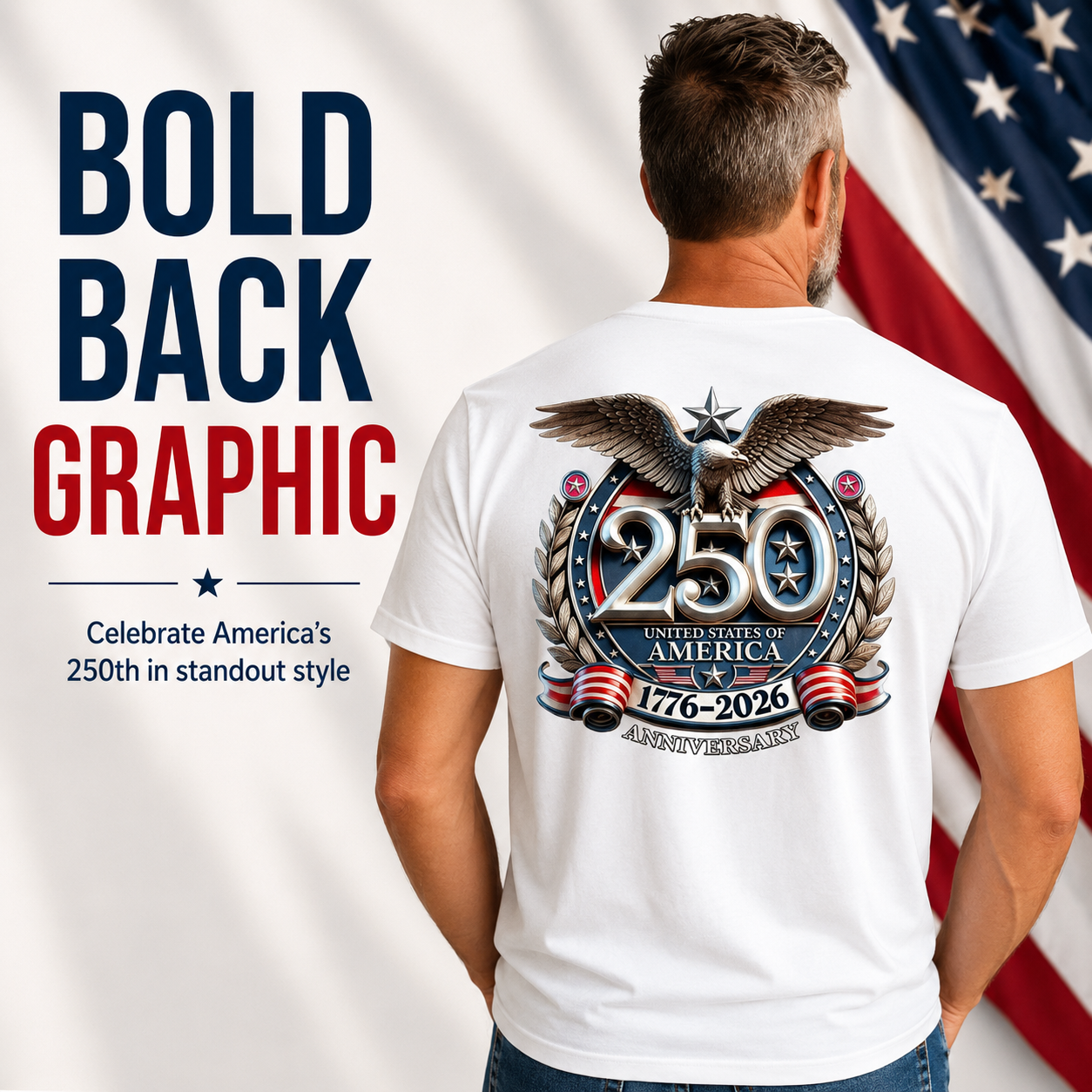 🇺🇸 250th Anniversary Patriotic Freedom T-Shirt
