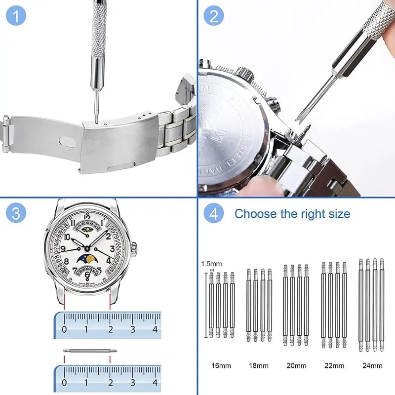 🔥Watch repair and maintenance tool kit⌚️